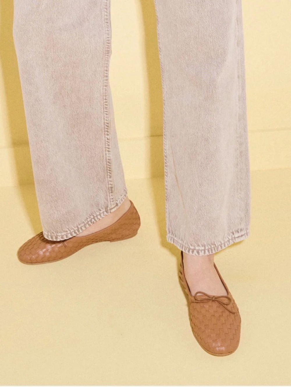 Freda Salvador Roma Cognac Woven Calf - Picture 2 of 9